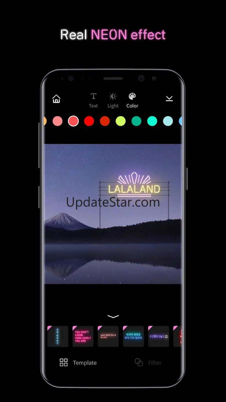 NEON GIF+TEXT Video Effects 2.0.3