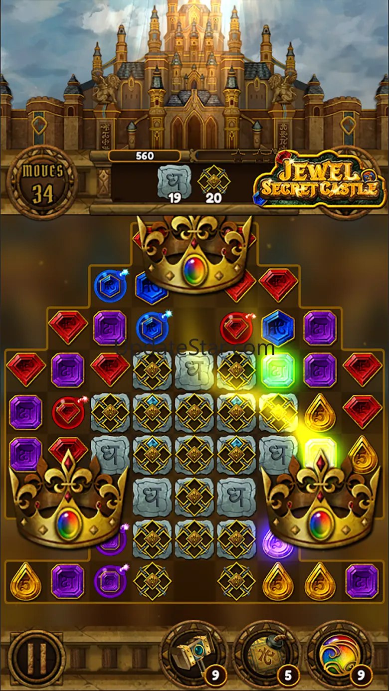 Jewel Secret Castle: Match 3 1.9.5