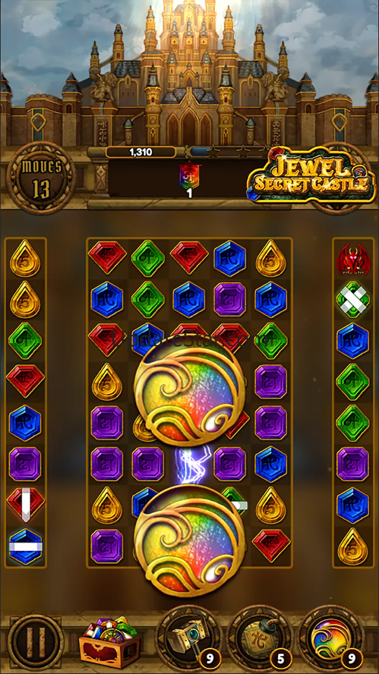 Jewel Secret Castle: Match 3 1.9.5