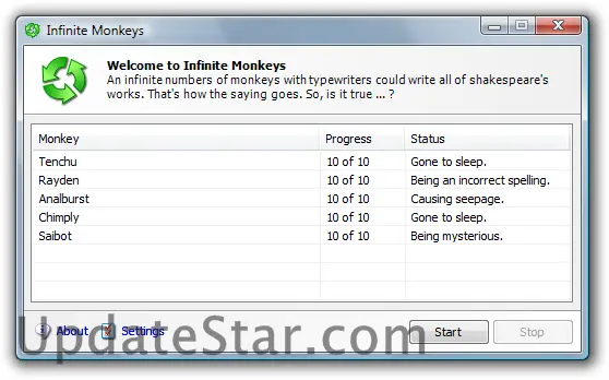 Infinite Monkeys