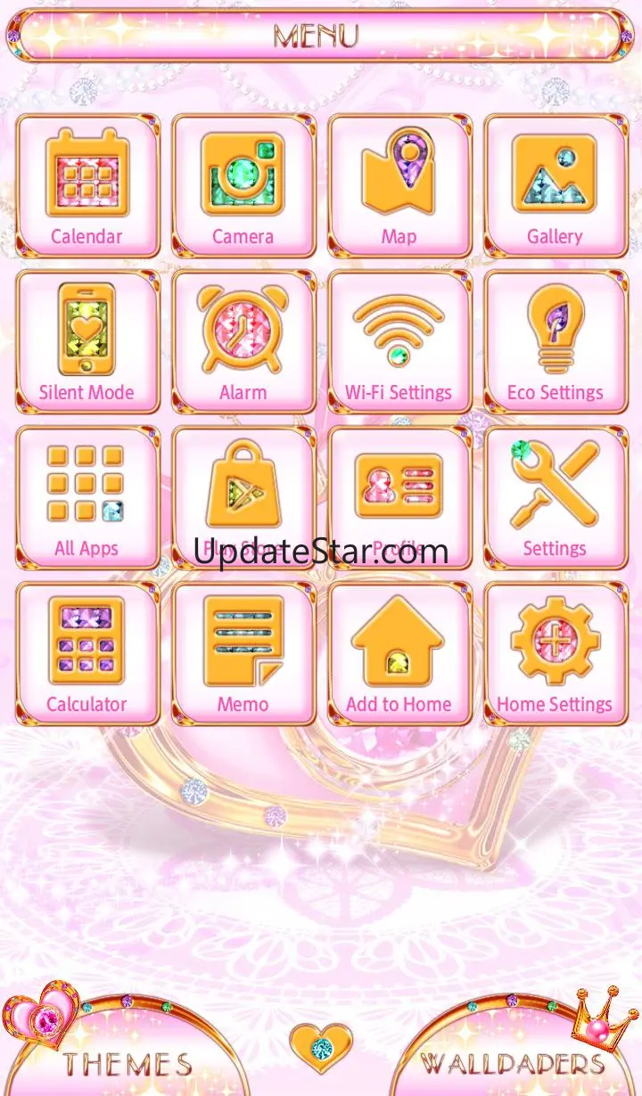 Cute Theme-Magical Heart- 1.0.0
