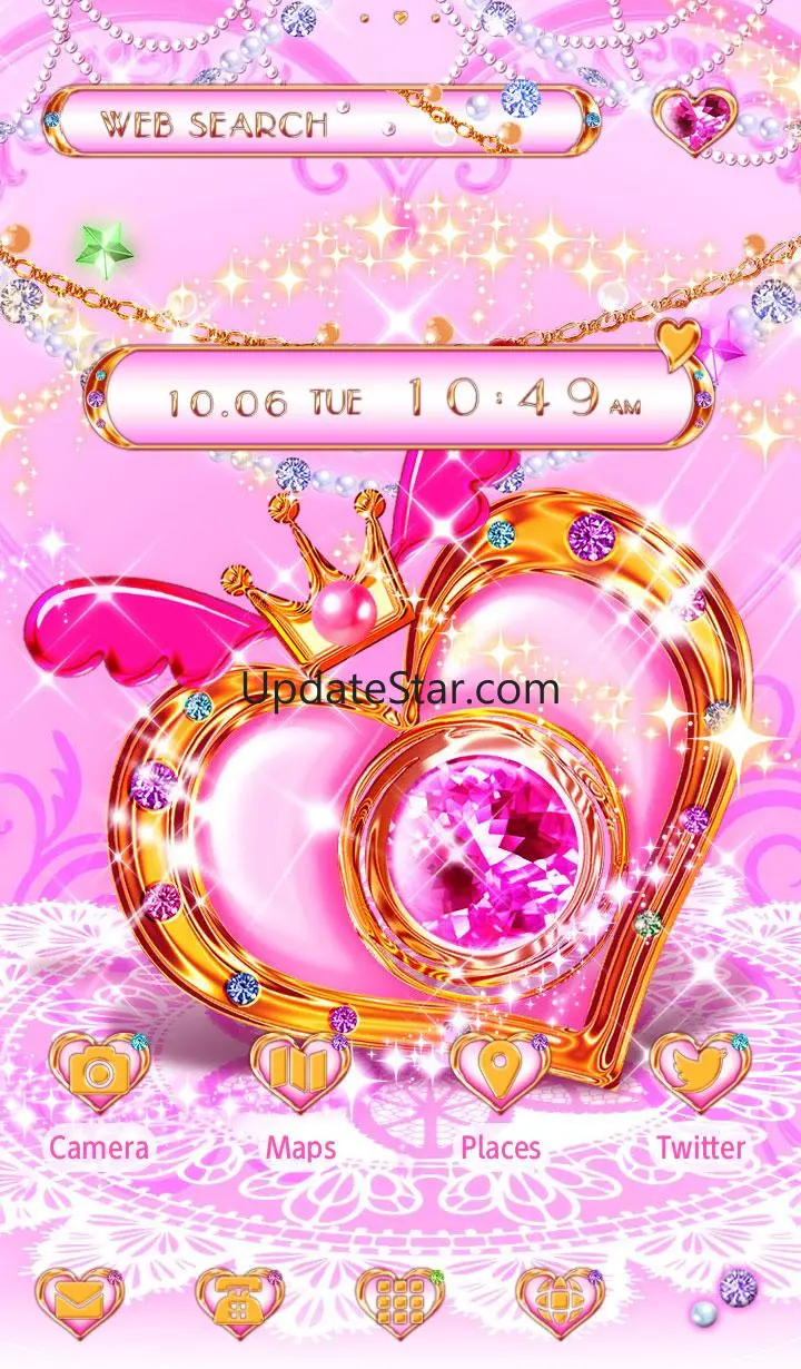 Cute Theme-Magical Heart- 1.0.0