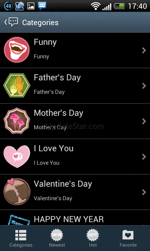 Handcent 6 Skin(Samsung style) 7.4