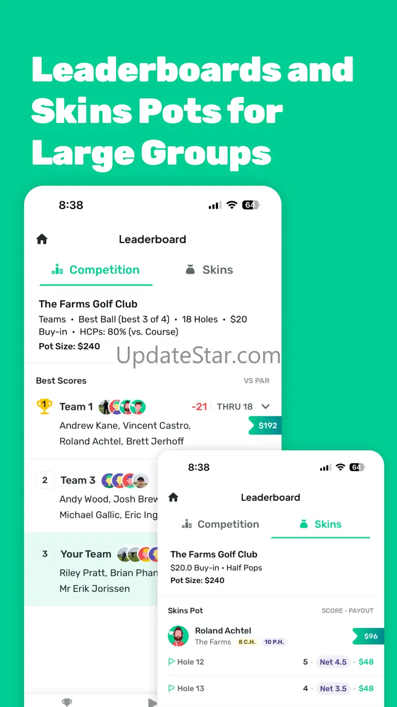 Leaderboard Golf, Inc. 4.4.0