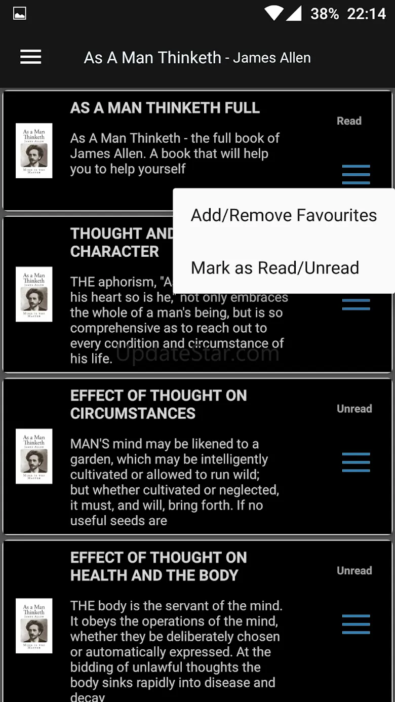 As A Man Thinketh - Night Mode 8.88