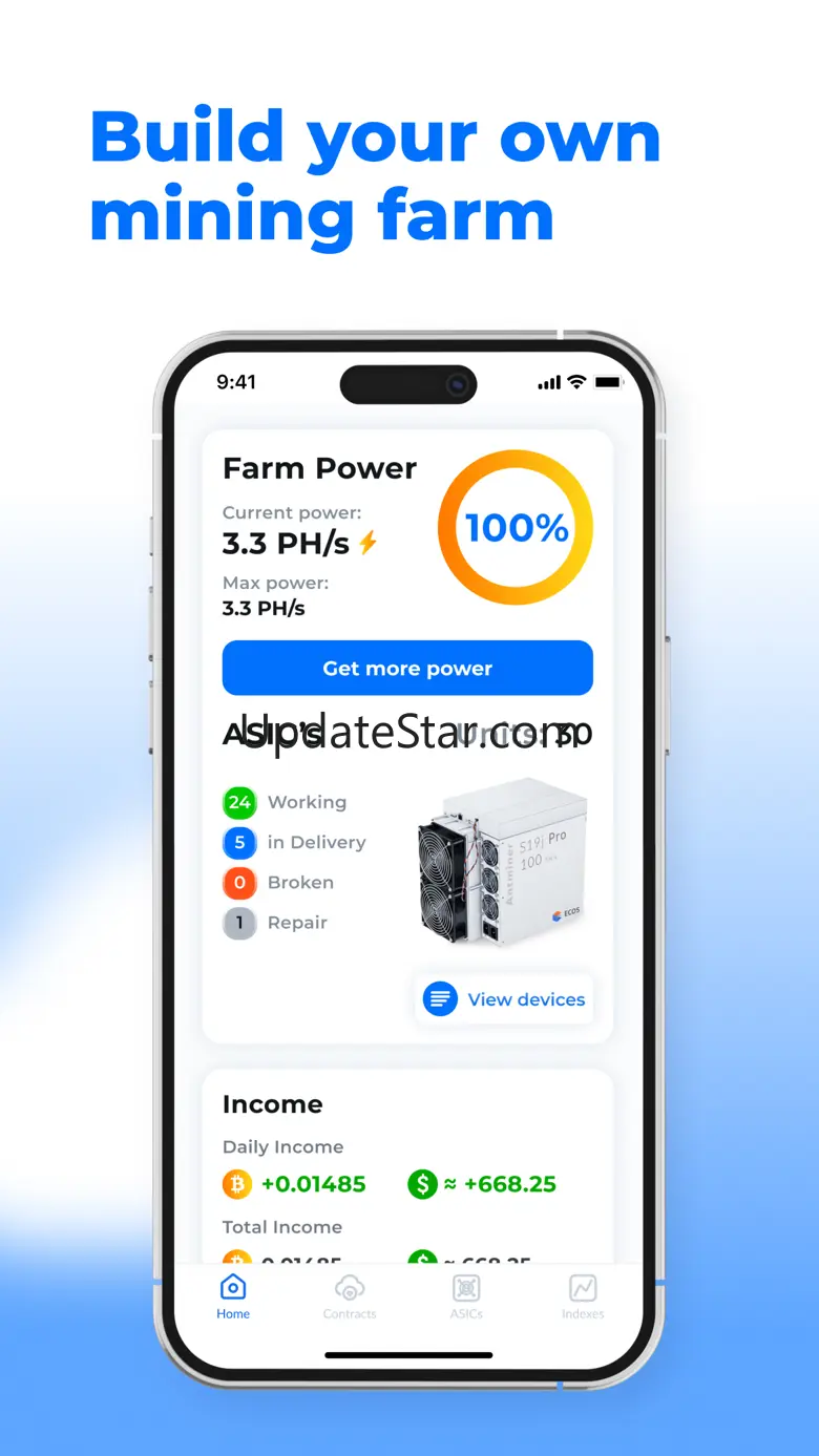 ECOS: Bitcoin Mining & Wallet 1.45.6