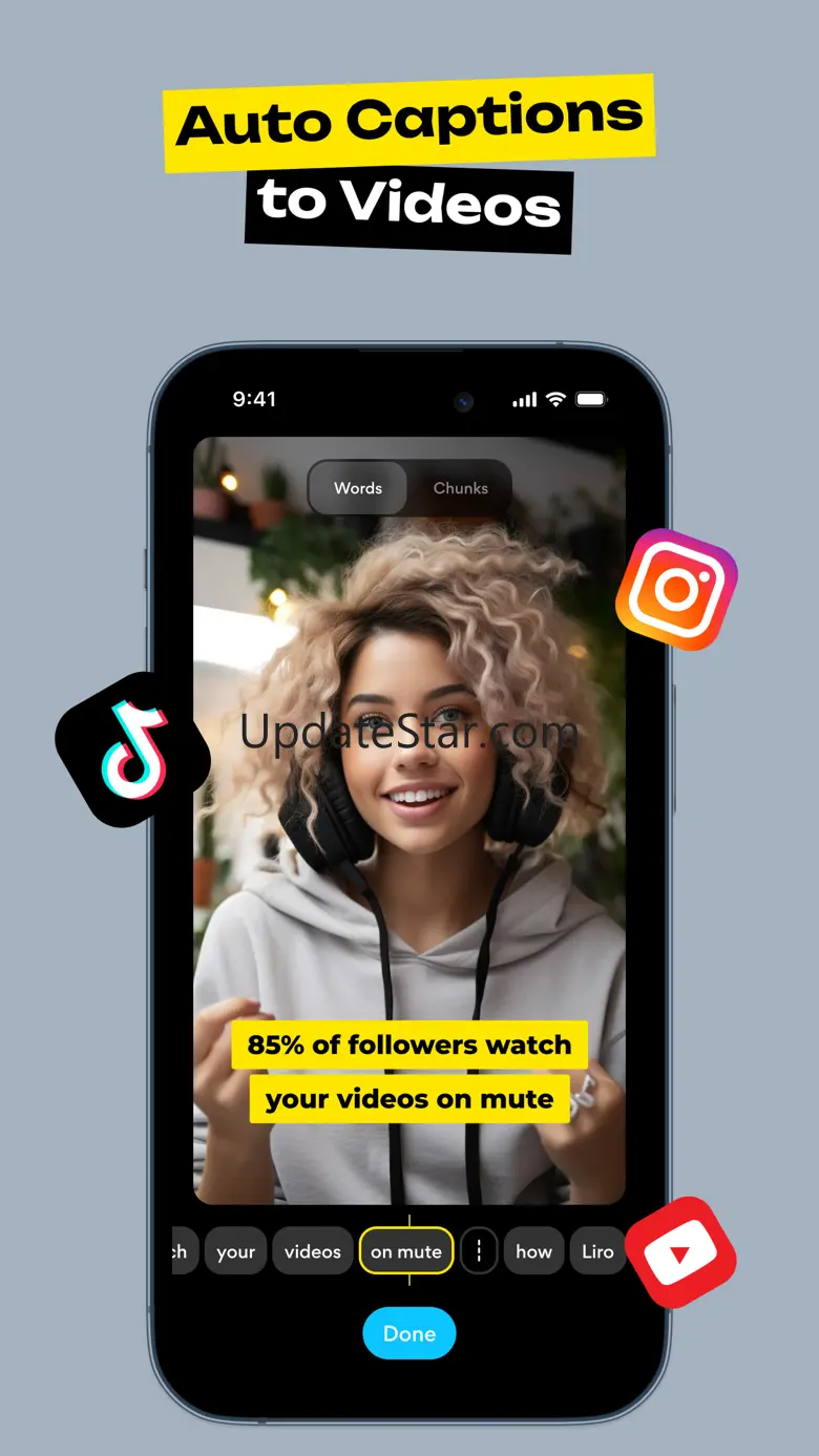 Liro: Auto Captions to Video 2.0.1