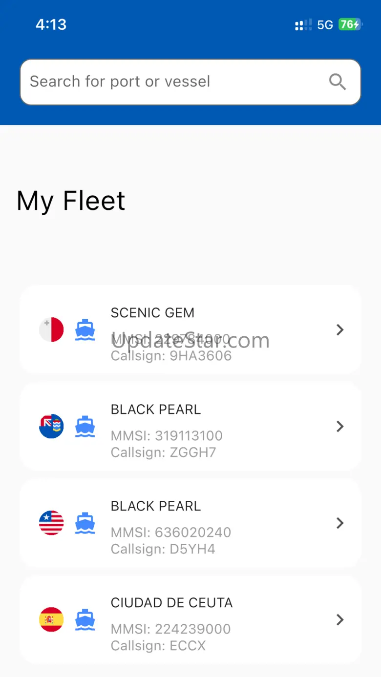 Ship Tracker 1.0.9