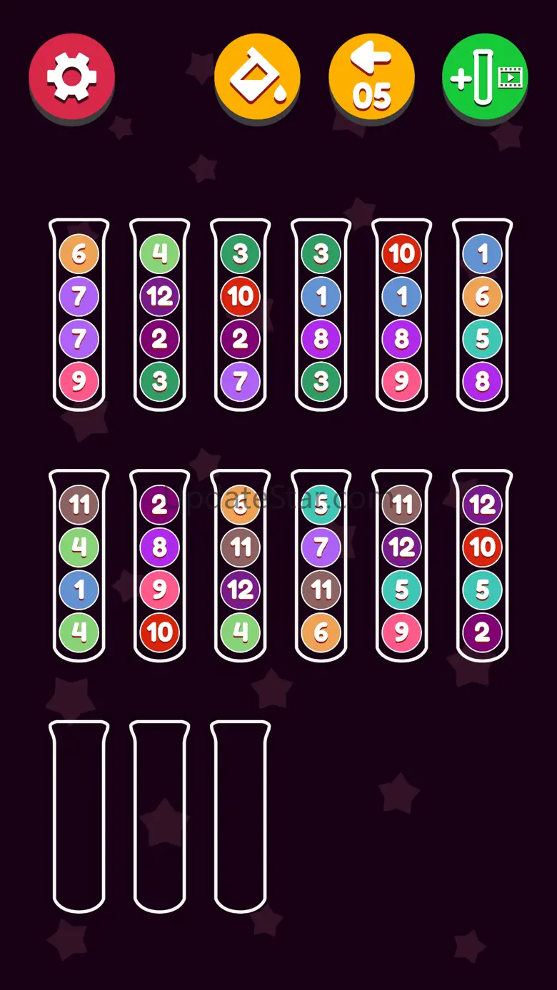 Bottle Fill: Color Sort 4.5