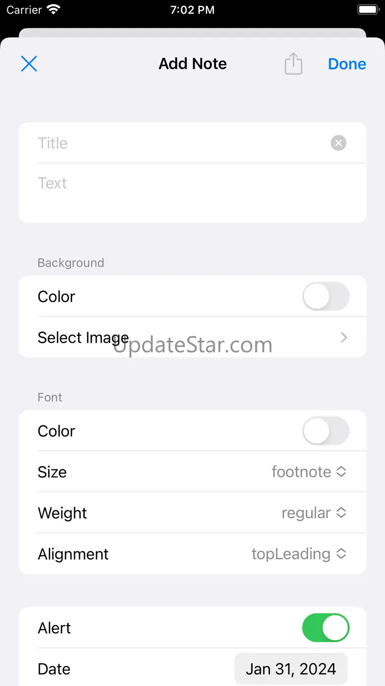 Widget Notes Home Lock Screen 1.1.7