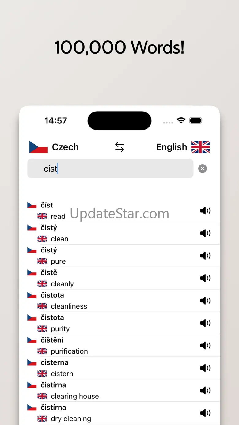Czech/English Dictionary 3.1