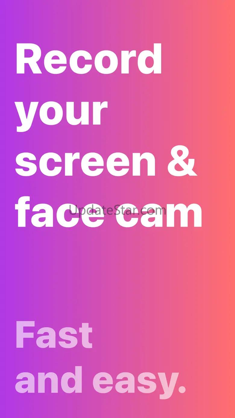 Screen Recorder Face Cam React 1.50