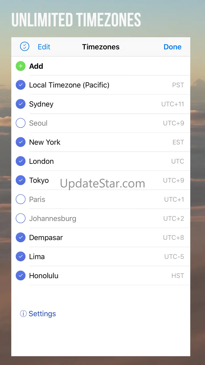 World Timezone Calendar 9.2