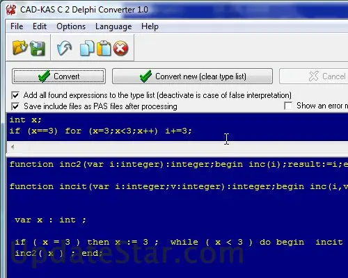 C 2 Delphi Converter