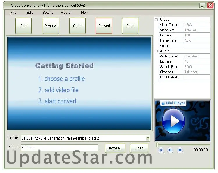 Video To PSP Converter 2.32