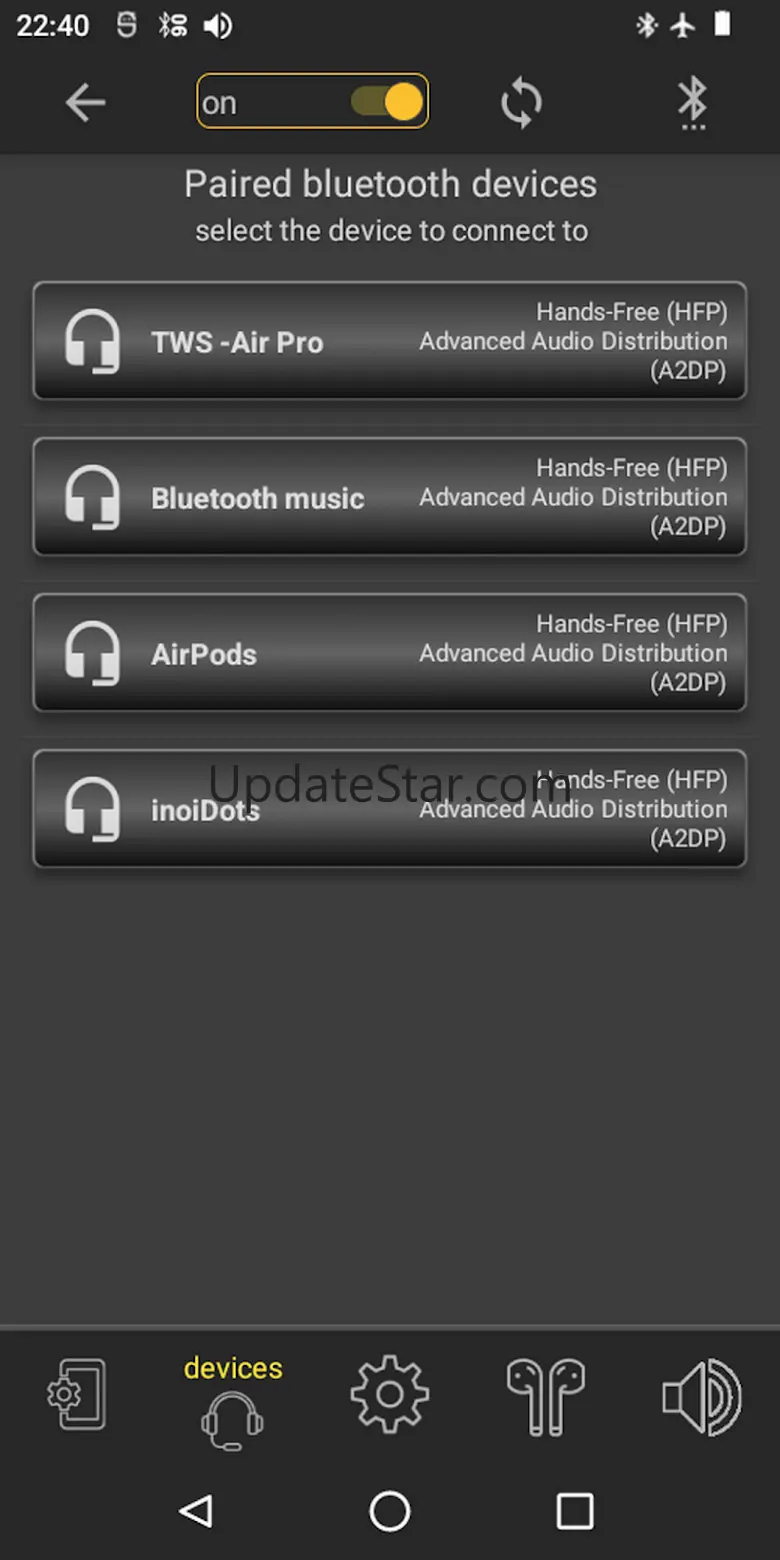 Bluetooth Audio Widget Battery 5.1