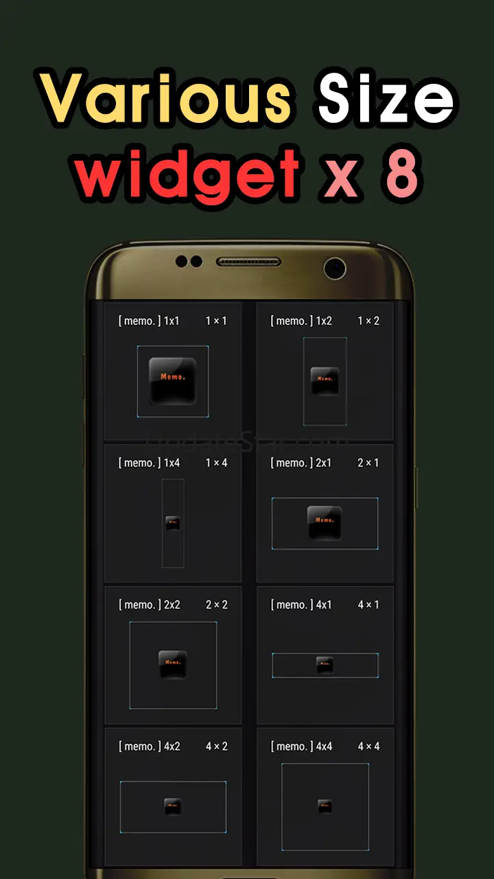 Memo Widget - for Minimalist 36.0