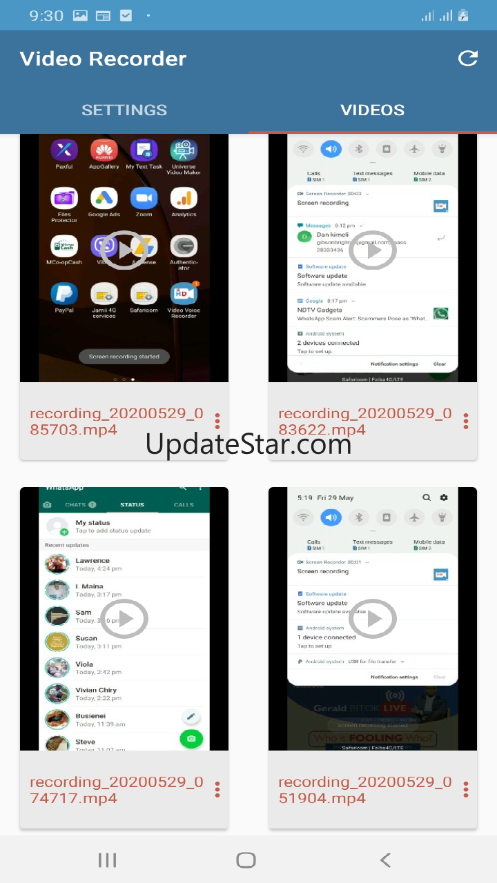 Video Recorder for imo 7.0