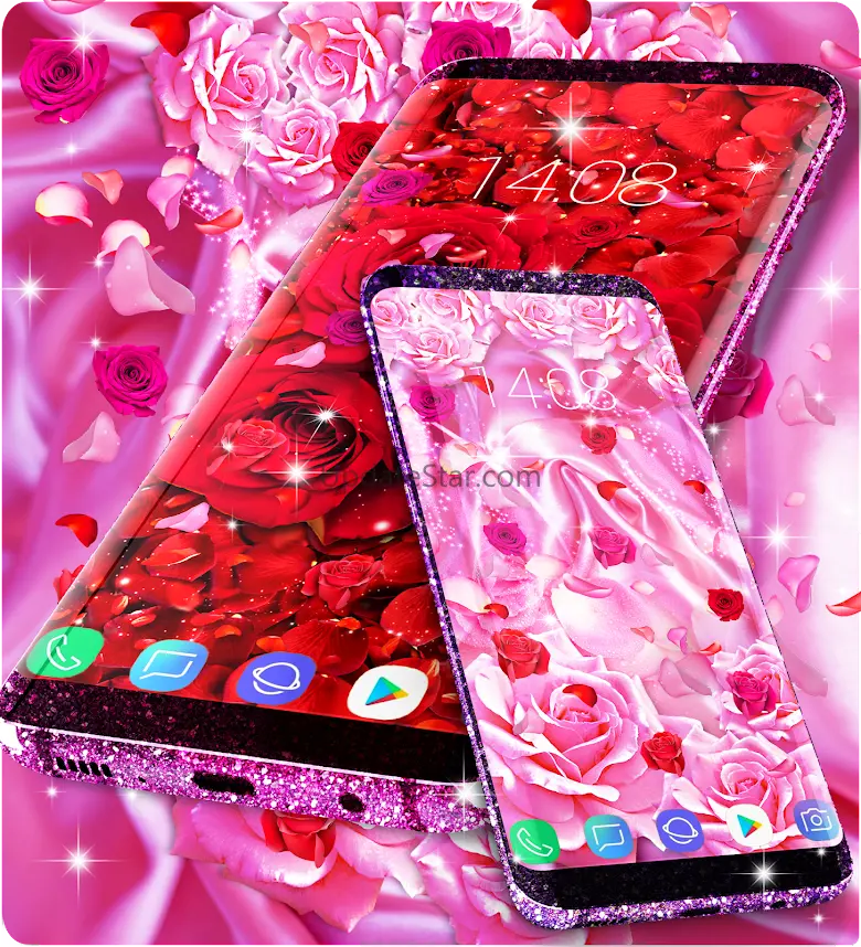 Rose petal live wallpaper 27.0