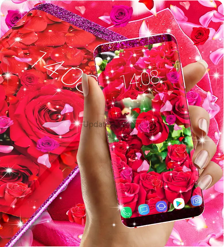 Rose petal live wallpaper 27.0