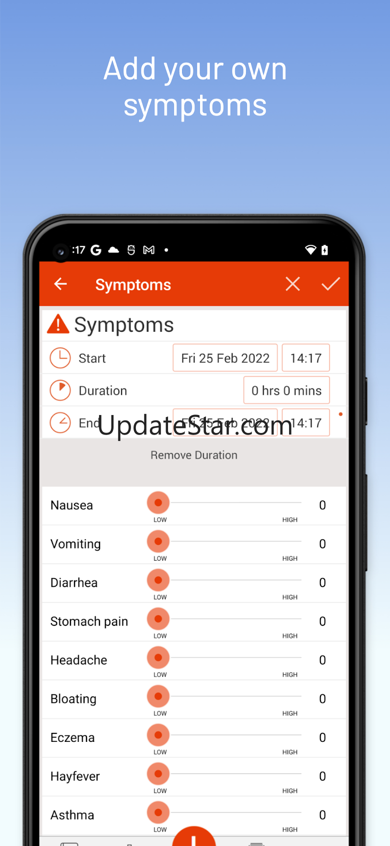 mySymptoms Food Diary 6.0.1