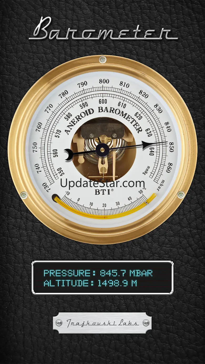 Barometer - Air Pressure 3.8
