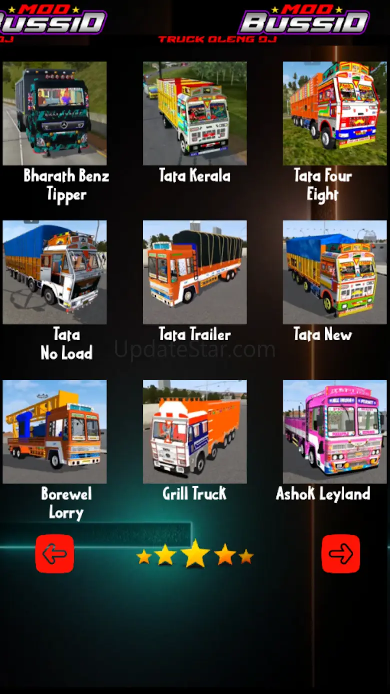 Mod Bussid Truk Oleng Dj 1.4