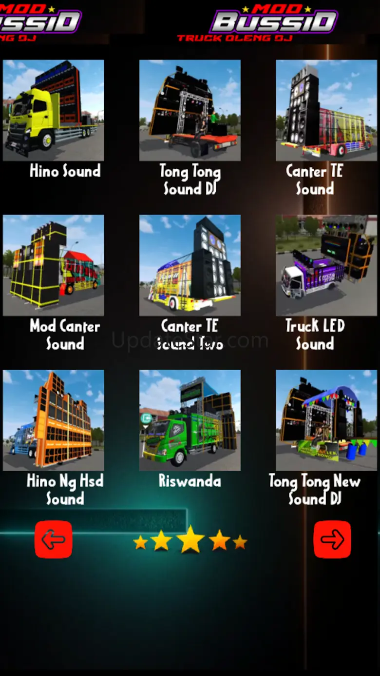 Mod Bussid Truk Oleng Dj 1.4