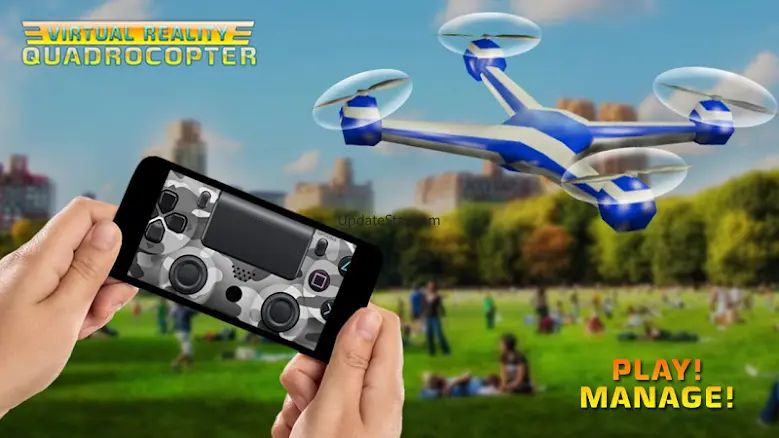 Virtual Reality Quadrocopter 1.0