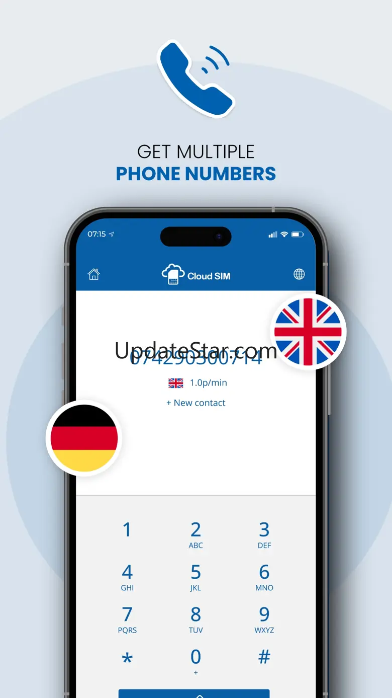 Cloud SIM: Second Phone Number 1.8.7