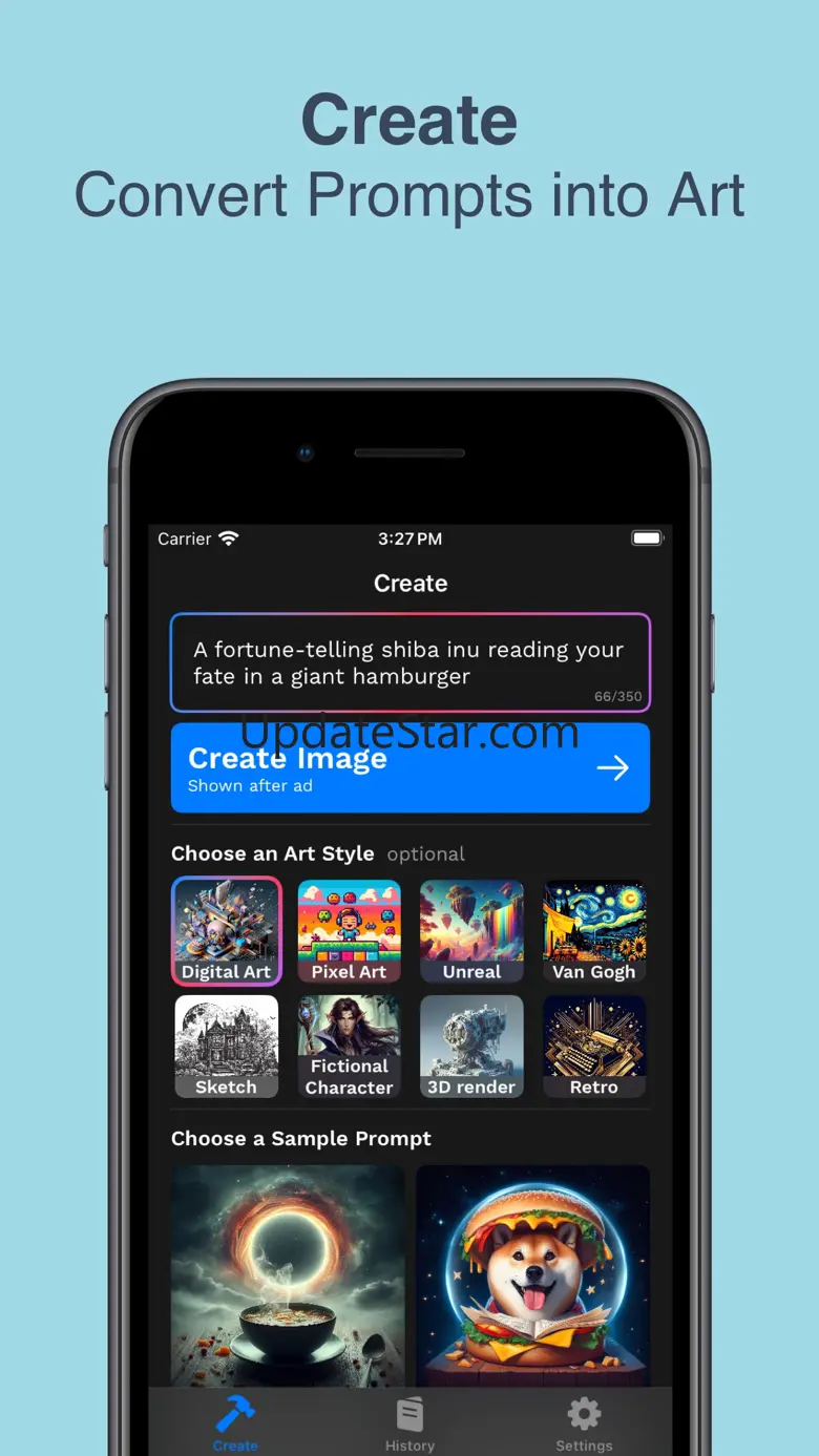 Algo: AI Text To Art Generator 6.6
