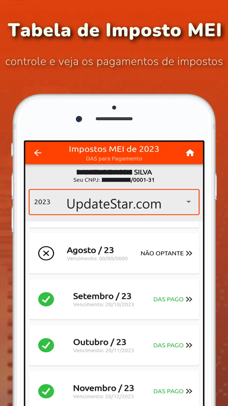 DAS MEI - Boleto, INSS 1.06.0