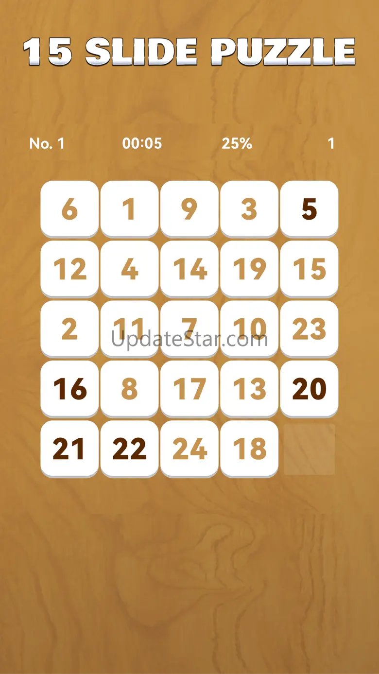 Slide Puzzle by number 2.1