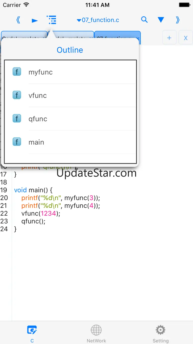 C-programming language for os 2.0