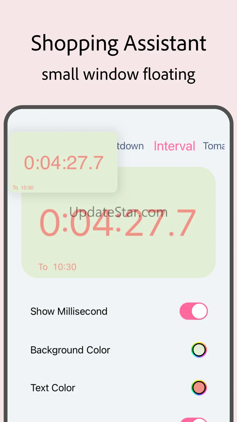 Top Clock - Floating Clock 1.6