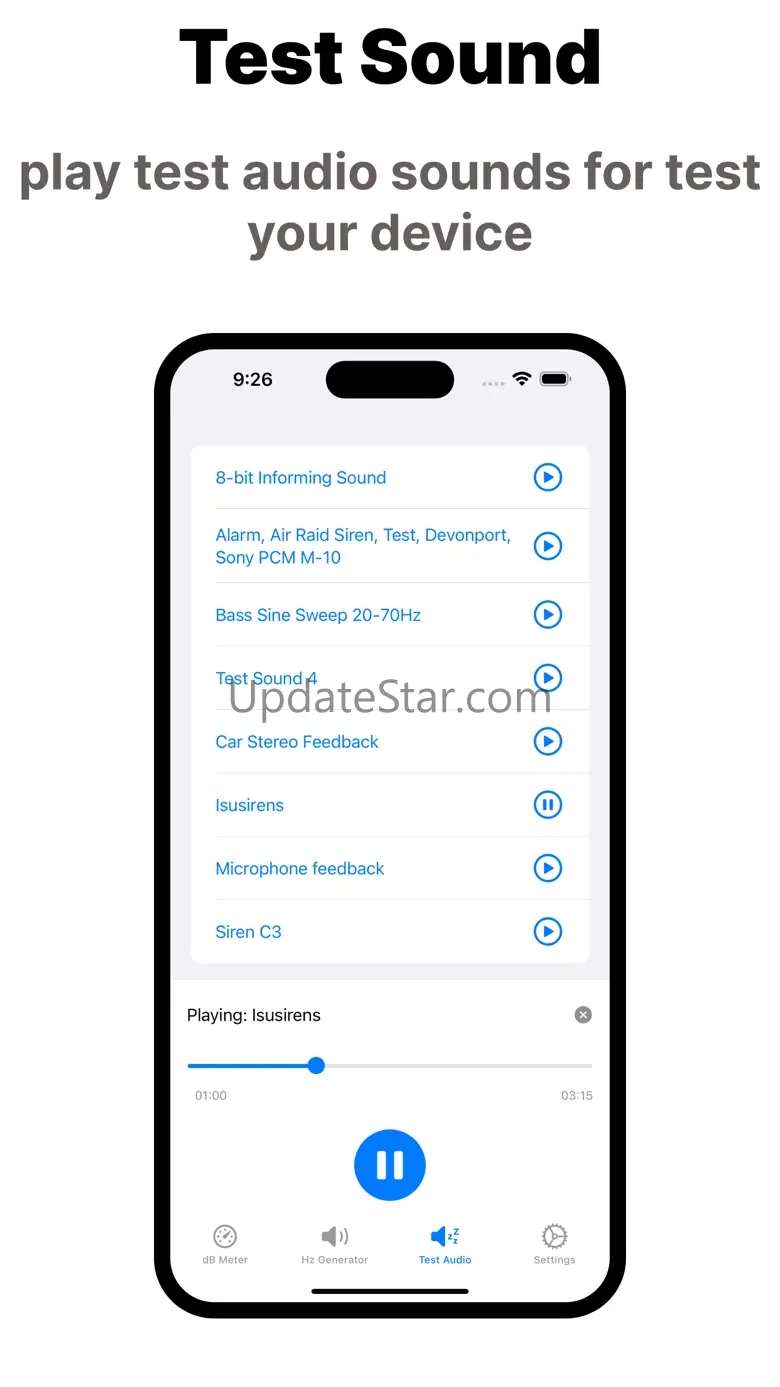 Water eject. Clear Wave App 1.0.8