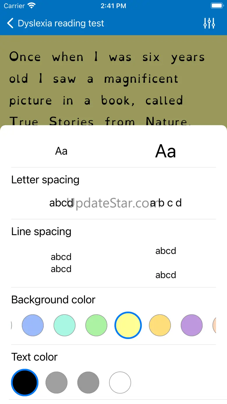 Dyslexia speed reading test iq 1.1.1