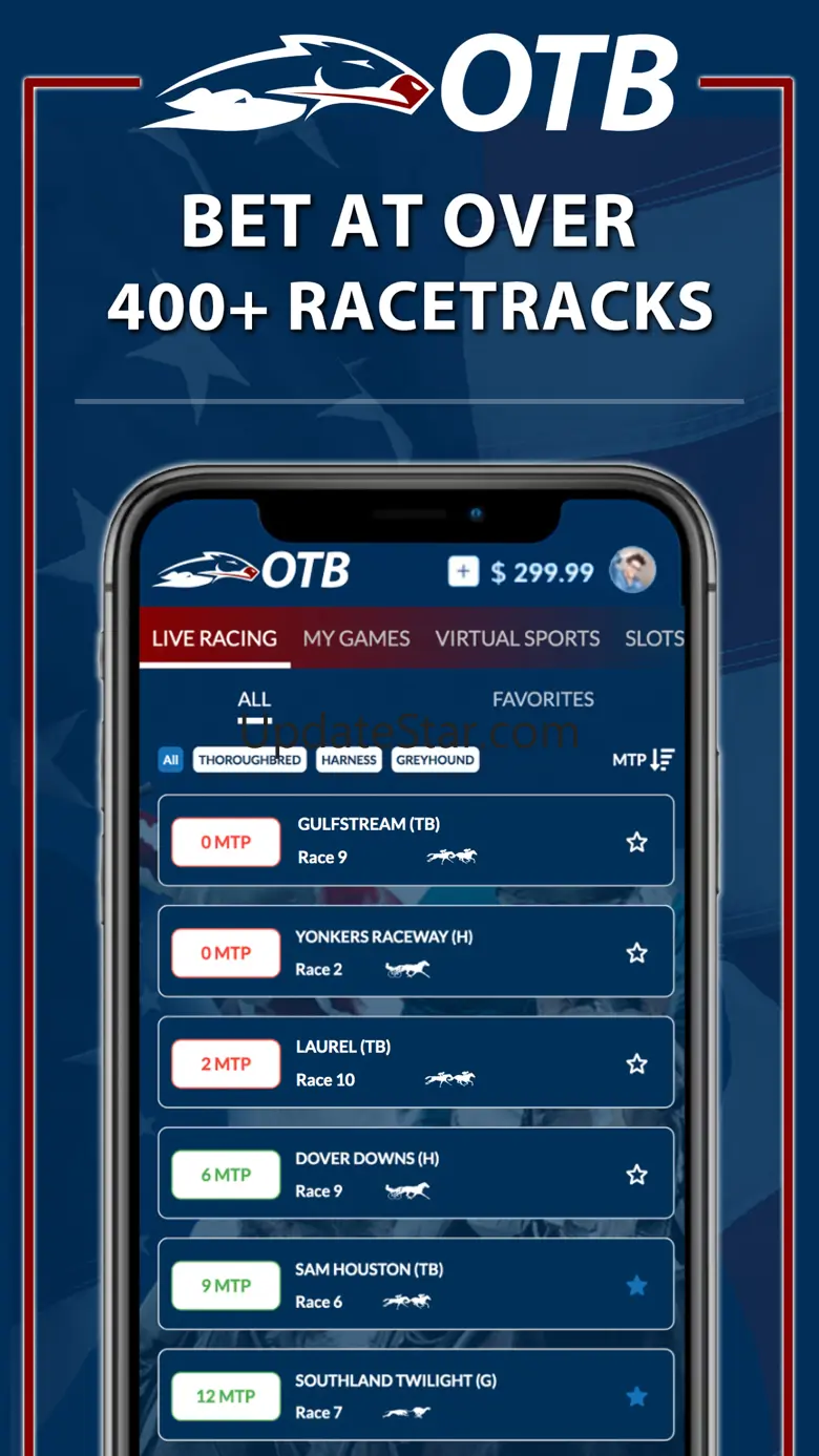 OTB - Horse Race Betting App 102.5.0