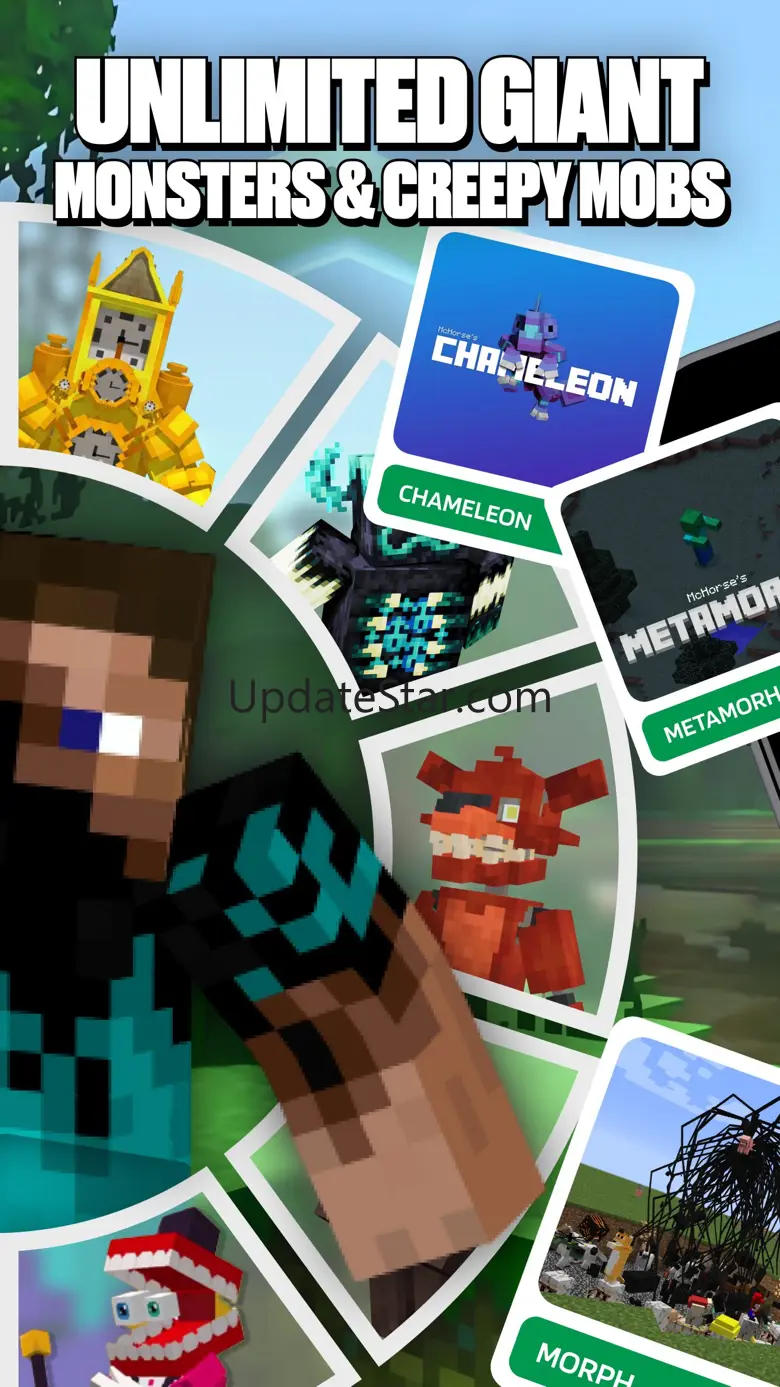 Morph Mods for Minecraft PE. 2.0