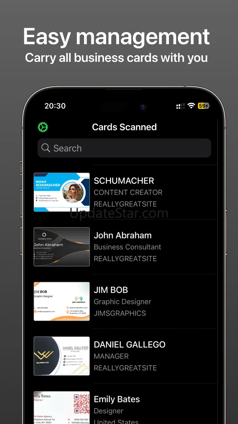 CamCard: Business Card Scanner 1.5.9
