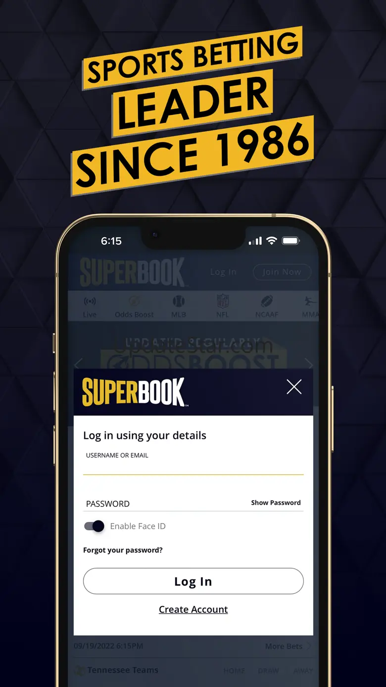 SuperBook Sports Tennessee 1.62