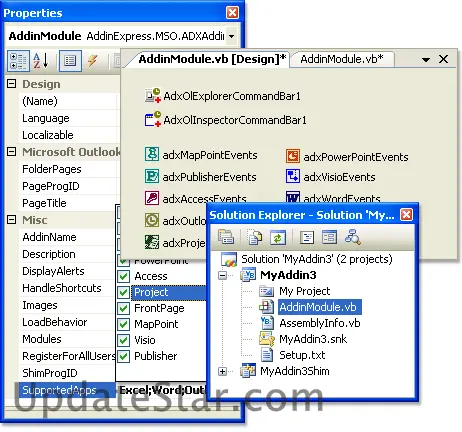 Add-in Express 2007 for .NET