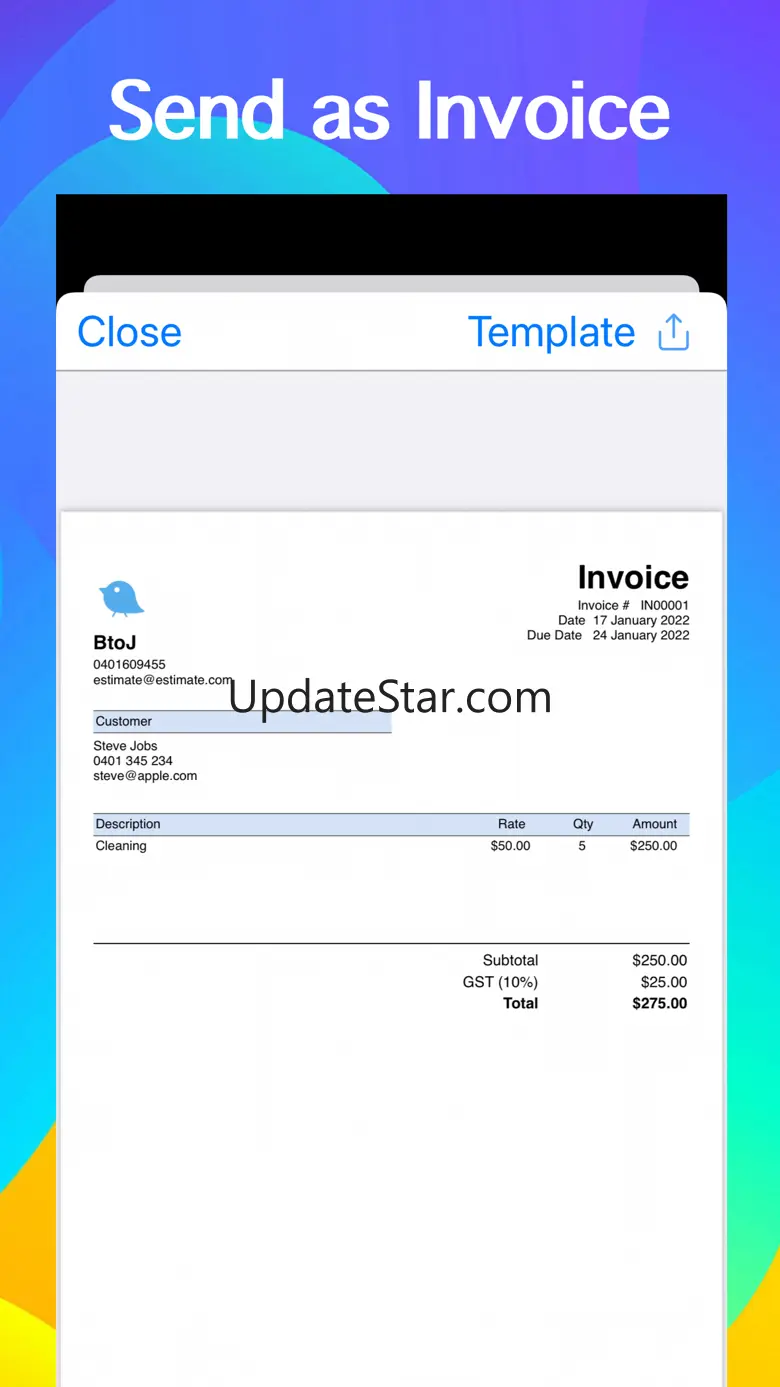 Job Quote & Invoice Maker 15.5
