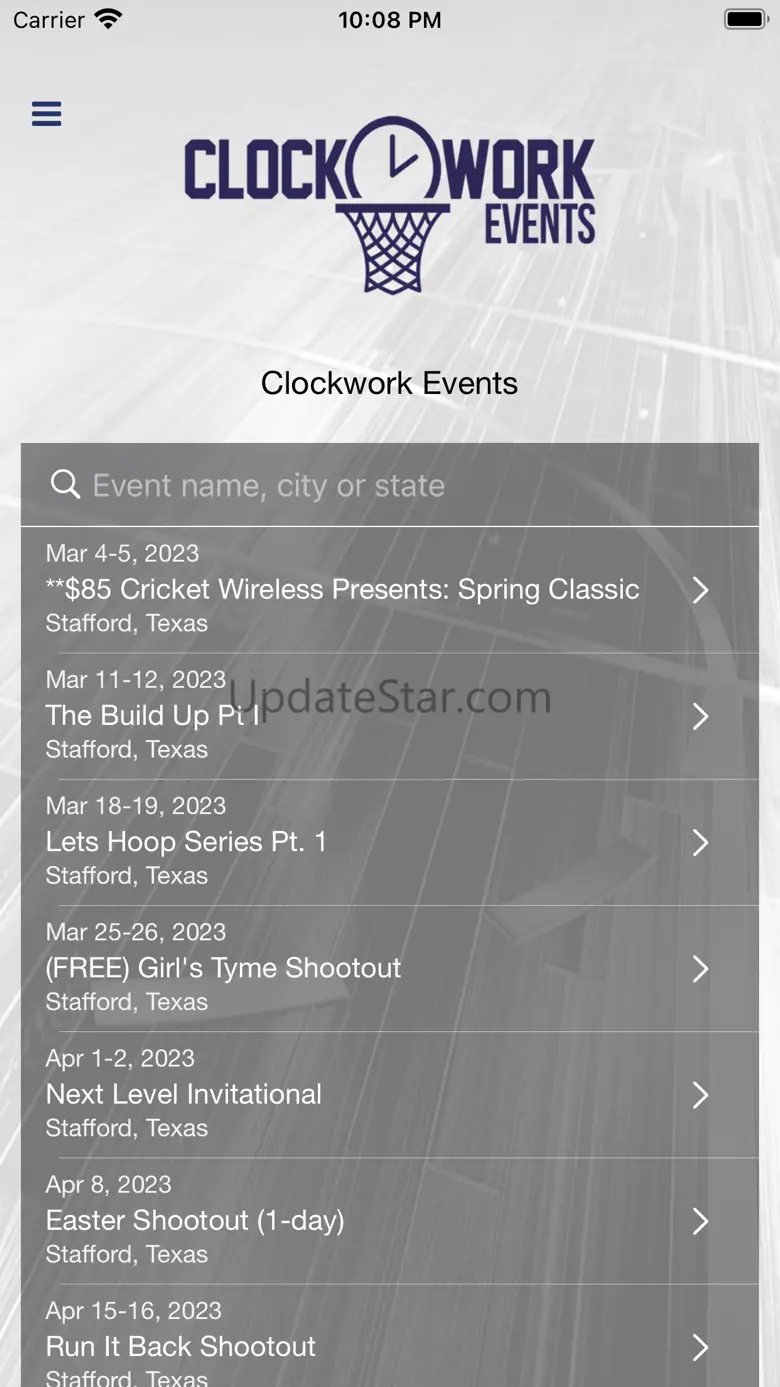 Clockwork Basketball Events 5.10.2