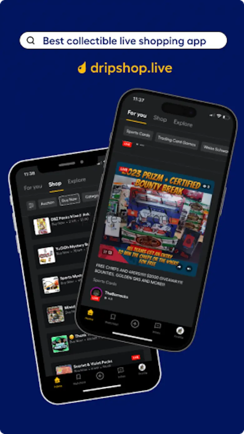 Drip Shop Live TCG Shopping 2.4.7