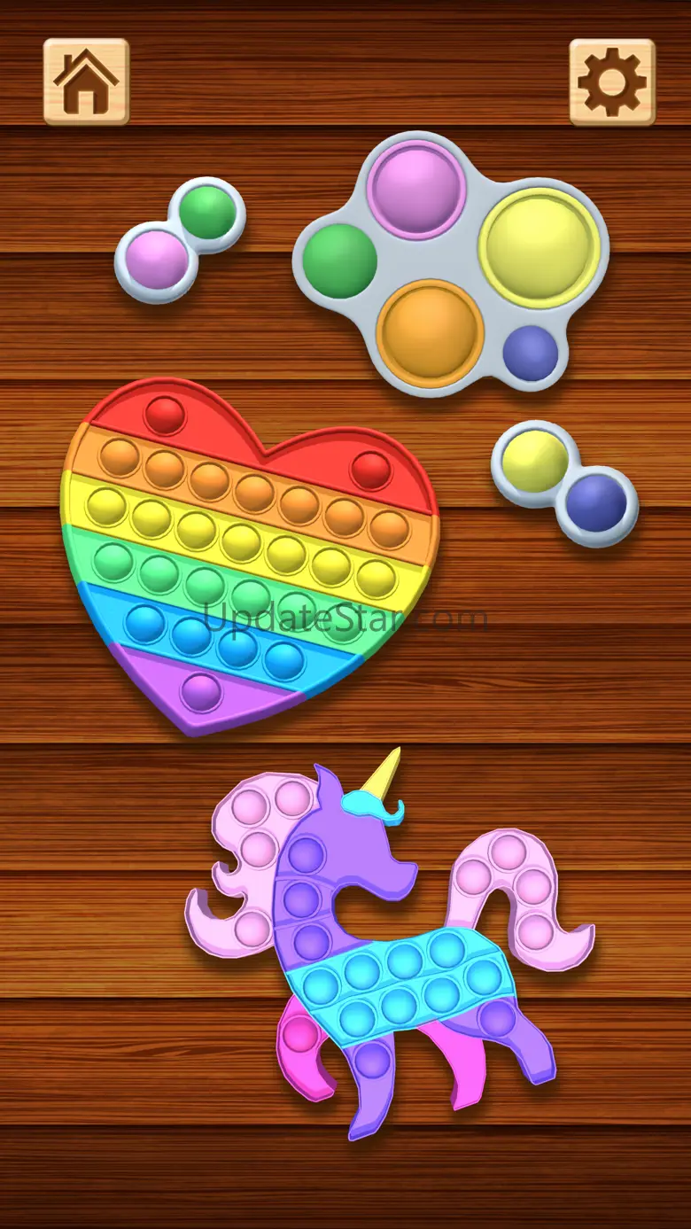 Antistress Pop it Toy 3D Games 1.9