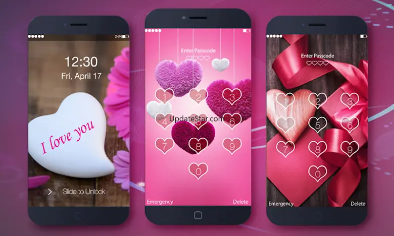 Love Keypad Lock Screen 7.0