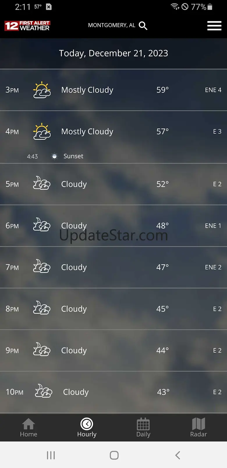 WSFA First Alert Weather 5.15.407
