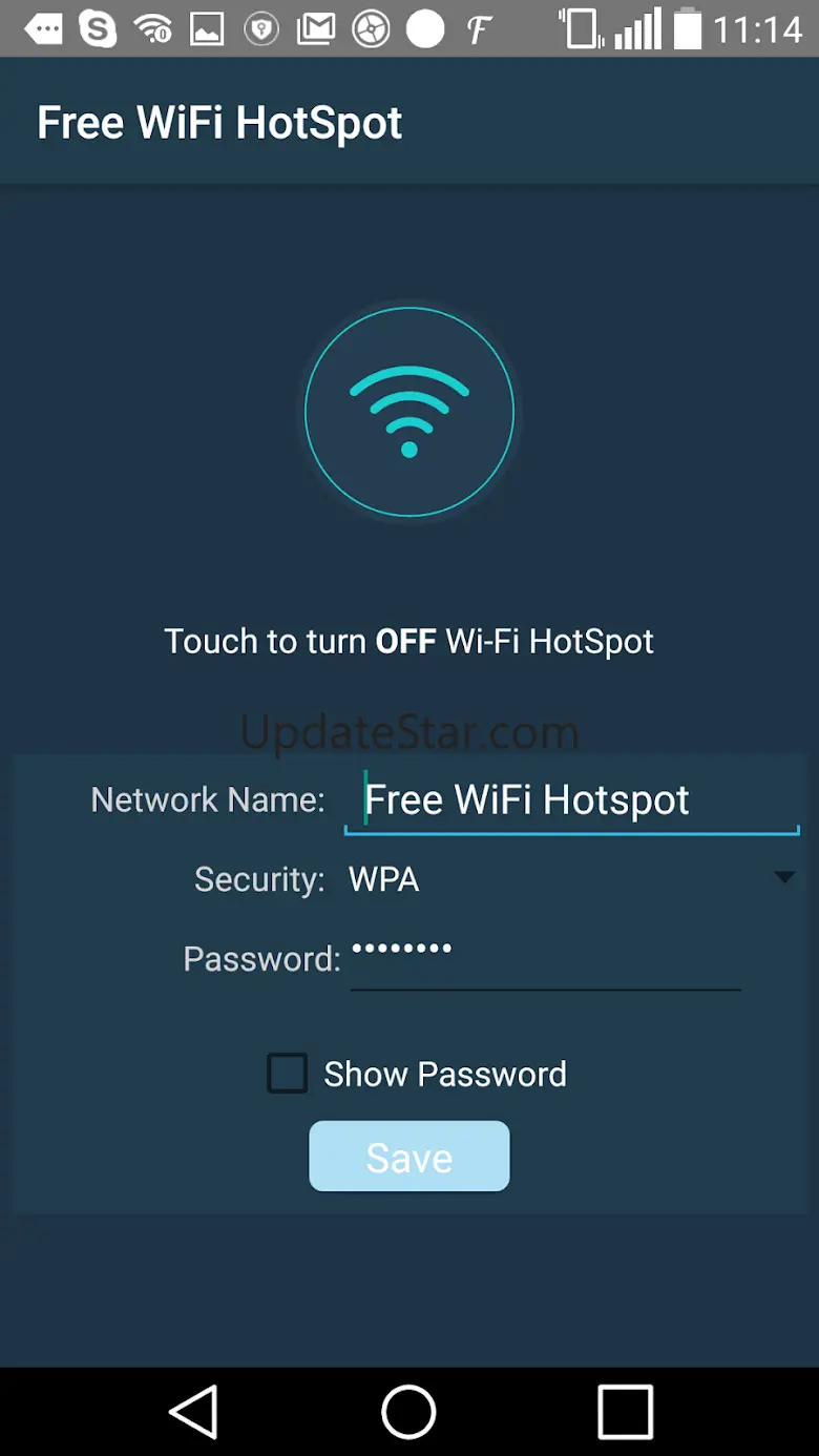 Free Wifi Hotspot - Wifi 1.1