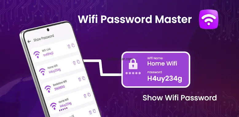 Wifi password show&key master 1.1.8